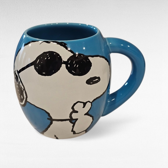 Joe Cool Snoopy Dog Coffee Cup Mug Large - Picture 1 of 12